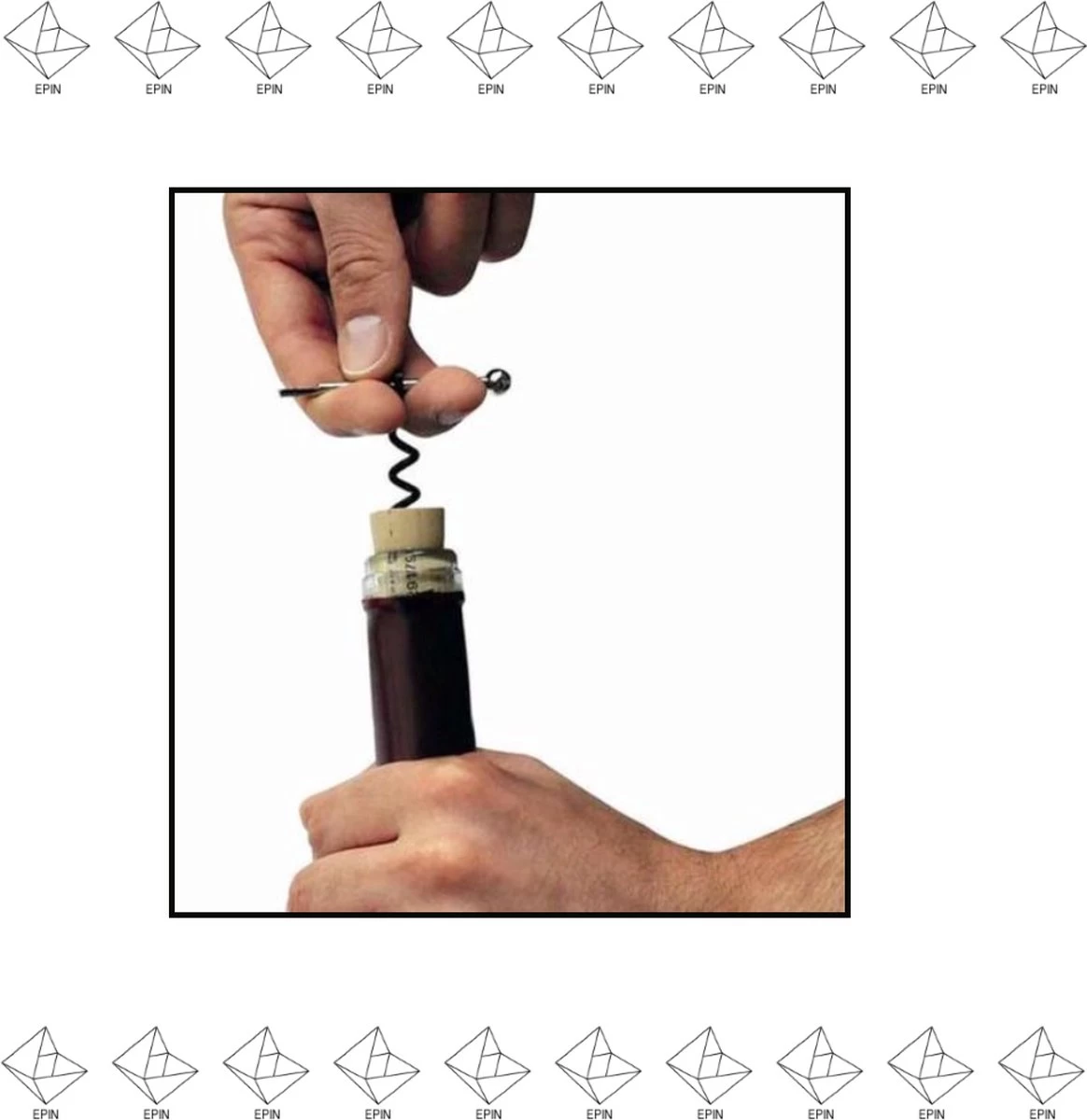 1 Pièces Tire-bouchon Porte-clés / Ouvre-vin / Ouvre-bouteille / Ouvre-bouteille / Ouvre-bouteille / Acier Inoxydable / EPIN 3D 4 1 Pièces Tire-bouchon Porte-clés / Ouvre-vin / Ouvre-bouteille / Ouvre-bouteille / Ouvre-bouteille / Acier Inoxydable / EPIN 3D – Image 2