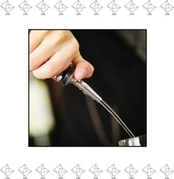 EPIN | Bec Verseur | ACIER INOXYDABLE | Ring D'étanchéité En Caoutchouc | Décanter Le Bouchon Verseur | Accessoires De Cuisine | Becs Pour Cocktails Et Boissons Becs Verseurs | 4 Pièces -Dégustation Délicate 1164x1200 21