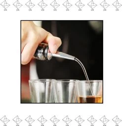 EPIN | Bec Verseur | ACIER INOXYDABLE | Ring D'étanchéité En Caoutchouc | Décanter Le Bouchon Verseur | Accessoires De Cuisine | Becs Pour Cocktails Et Boissons Becs Verseurs | 4 Pièces -Dégustation Délicate 1164x1200 22