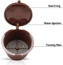 3 X Tasse à Café Réutilisable Dolce Gusto - Café En Capsule - Capsules à Café Rechargeables - Café Réutilisables - Filtre à Brosse Cuillère 11 3 X Tasse à Café Réutilisable Dolce Gusto - Café En Capsule - Capsules à Café Rechargeables - Café Réutilisables - Filtre à Brosse Cuillère -Dégustation Délicate 1164x1200