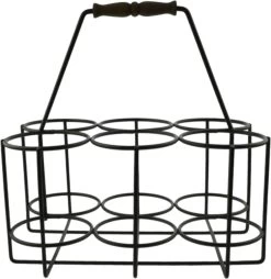 Orange85 à Vin - Porte-bouteille - Debout - Convient Pour 6 Bouteilles - Zwart - Métal - Range-bouteilles -Dégustation Délicate 1165x1200 2