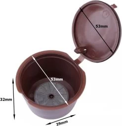 5x Tasse à Café Réutilisable Dolce Gusto - Respectueux De L'environnement - Durable - Set Complet - Capsule De Café - Capsules De Café Rechargeables - Dolce Gusto 7 5x Tasse à Café Réutilisable Dolce Gusto - Respectueux De L'environnement - Durable - Set Complet - Capsule De Café - Capsules De Café Rechargeables - Dolce Gusto -Dégustation Délicate 1165x1200