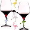 ProductGoods - 6x Marqueurs De Verre Flamants Roses - Décoration De Glas - Marker De Verre - Décoration De Glas - Décoration - Étiquetez Votre Glas -Dégustation Délicate 1169x1200 3