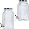 Excellent Houseware - Robinet/distributeur De Boissons à Limonade - 5,6 Litres - 2x Pièces -Dégustation Délicate 1170x1200 5