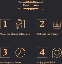 GOURMEO 6 Pierres à Whisky En Acier Inoxydable Doré Avec Coffret Cadeau En Bois - Pierres à Whisky Réutilisables Dans Un Ensemble Comme Alternative Aux Glaçons Classiques 7 GOURMEO 6 Pierres à Whisky En Acier Inoxydable Doré Avec Coffret Cadeau En Bois - Pierres à Whisky Réutilisables Dans Un Ensemble Comme Alternative Aux Glaçons Classiques -Dégustation Délicate 1172x1200 6