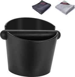 Café Knock Box Avec 2 Lingettes Sous Vide - Knock Box - Barista - Espresso Box - Coffee Knockbox