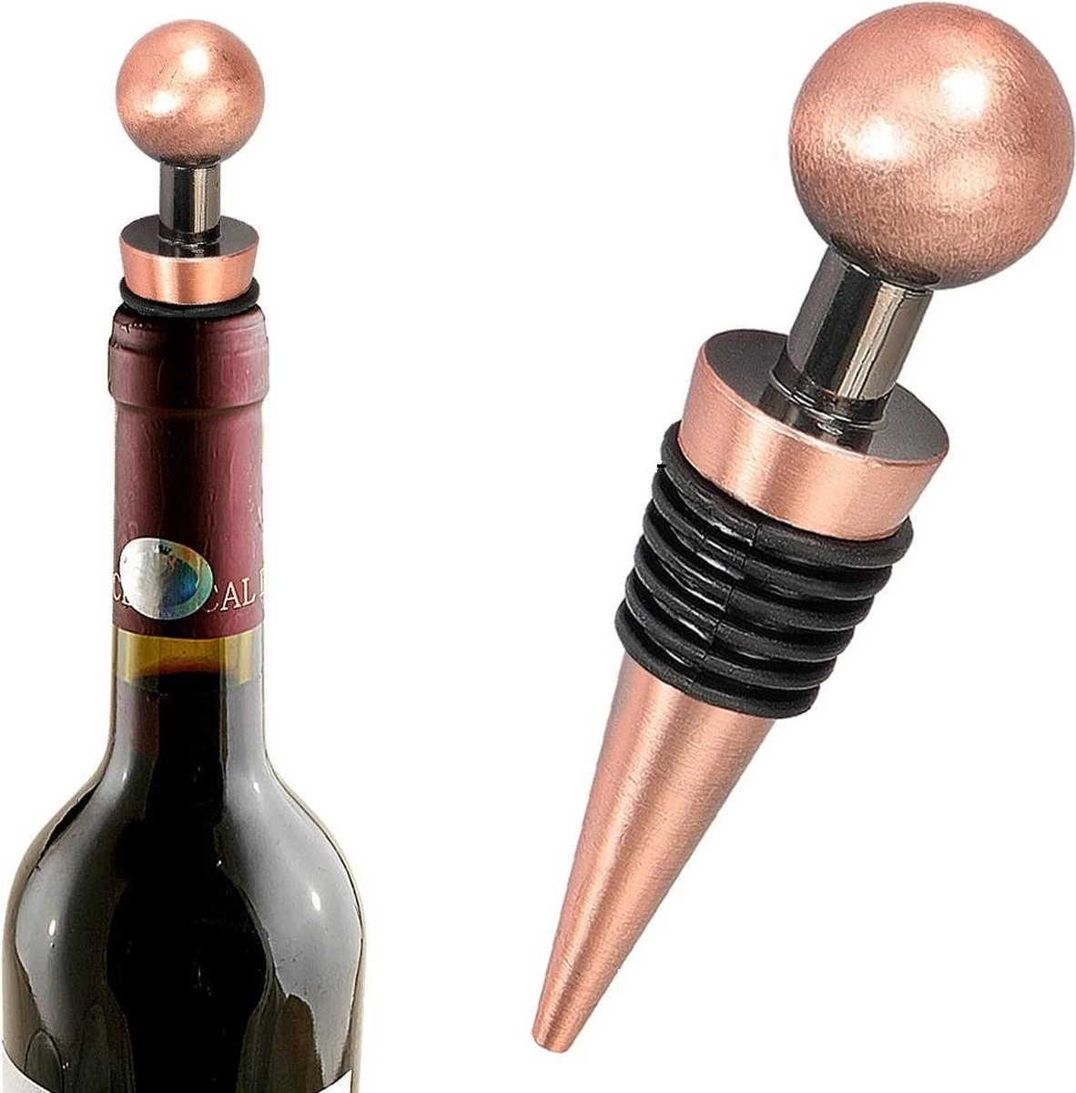 MD- Goods ® Tire-bouchon + Accessoires Pour Le Vin Coffret Cadeau – Coffret Tire-bouchon – Décapsuleur – Bec Verseur – Tire-bouchon – Embout Cadeau – Cuir – Marron 10 MD- Goods ® Tire-bouchon + Accessoires Pour Le Vin Coffret Cadeau – Coffret Tire-bouchon – Décapsuleur – Bec Verseur – Tire-bouchon – Embout Cadeau – Cuir – Marron – Image 8