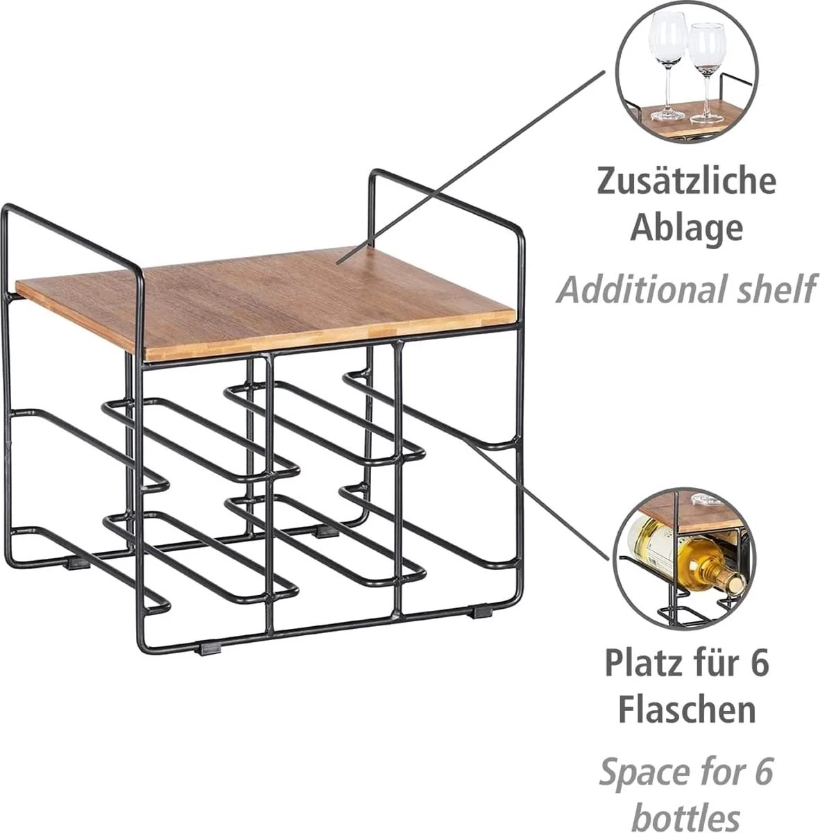 Casier à Vin, Stockage De Vin - Qualité Premium, Casier à Bouteilles De Vin, Porte-bouteille De Vin 5 Casier à Vin, Stockage De Vin - Qualité Premium, Casier à Bouteilles De Vin, Porte-bouteille De Vin – Image 3