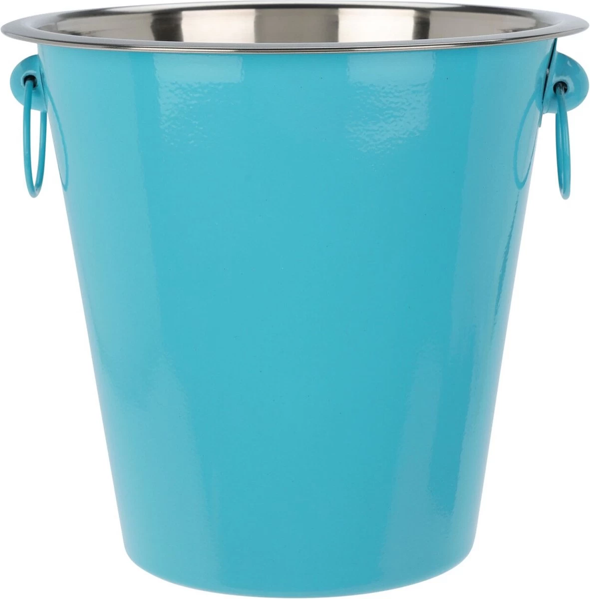 Excellent Houseware Cocktail Shaker Avec Seau à Glace/refroidisseur à Vin - Acier Inoxydable - Bleu/argent - Faire Des Cocktails 4 Excellent Houseware Cocktail Shaker Avec Seau à Glace/refroidisseur à Vin - Acier Inoxydable - Bleu/argent - Faire Des Cocktails – Image 2