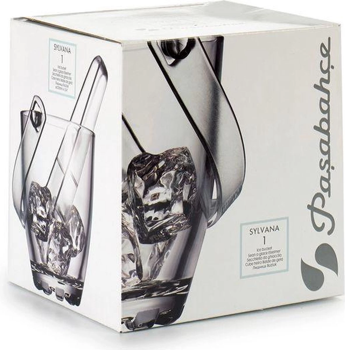 Seau à Glace Pasabahce - Sylvana - Glas - Avec Pinces - 14,5 X 13,5 X 12 Cm 3 Seau à Glace Pasabahce - Sylvana - Glas - Avec Pinces - 14,5 X 13,5 X 12 Cm