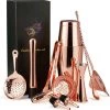 Set De 10 Cocktails En Or Rose - Shaker à Cocktail En Acier Inoxydable De 800 Ml - Set De Cocktails Complet - Équipement De Bar Professionnel 1 Set De 10 Cocktails En Or Rose - Shaker à Cocktail En Acier Inoxydable De 800 Ml - Set De Cocktails Complet - Équipement De Bar Professionnel -Dégustation Délicate 1185x1200 5