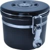 Boîte à Café En étain De Stockage De Café Hermétique Avec Sortie De CO2 250g Noir Mat