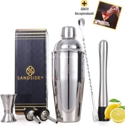 Set Cocktail Silver Premium – Set Cocktail 7 Pièces Top Class – Shaker 750ml – Coffret Luxe -Dégustation Délicate 1193x1200 13