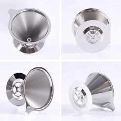 Filtre à Café Réutilisable Avec Cuillère à Café En Acier Inoxydable | Porte-filtre à Café Permanent | Pour Faire Du Café | Le Café Filtre Verse | 1 à 4 Tasses | Filtre à Café Lavable | Filtre à Café De Voyage / Camping 18 Filtre à Café Réutilisable Avec Cuillère à Café En Acier Inoxydable | Porte-filtre à Café Permanent | Pour Faire Du Café | Le Café Filtre Verse | 1 à 4 Tasses | Filtre à Café Lavable | Filtre à Café De Voyage / Camping -Dégustation Délicate 1193x1200 2