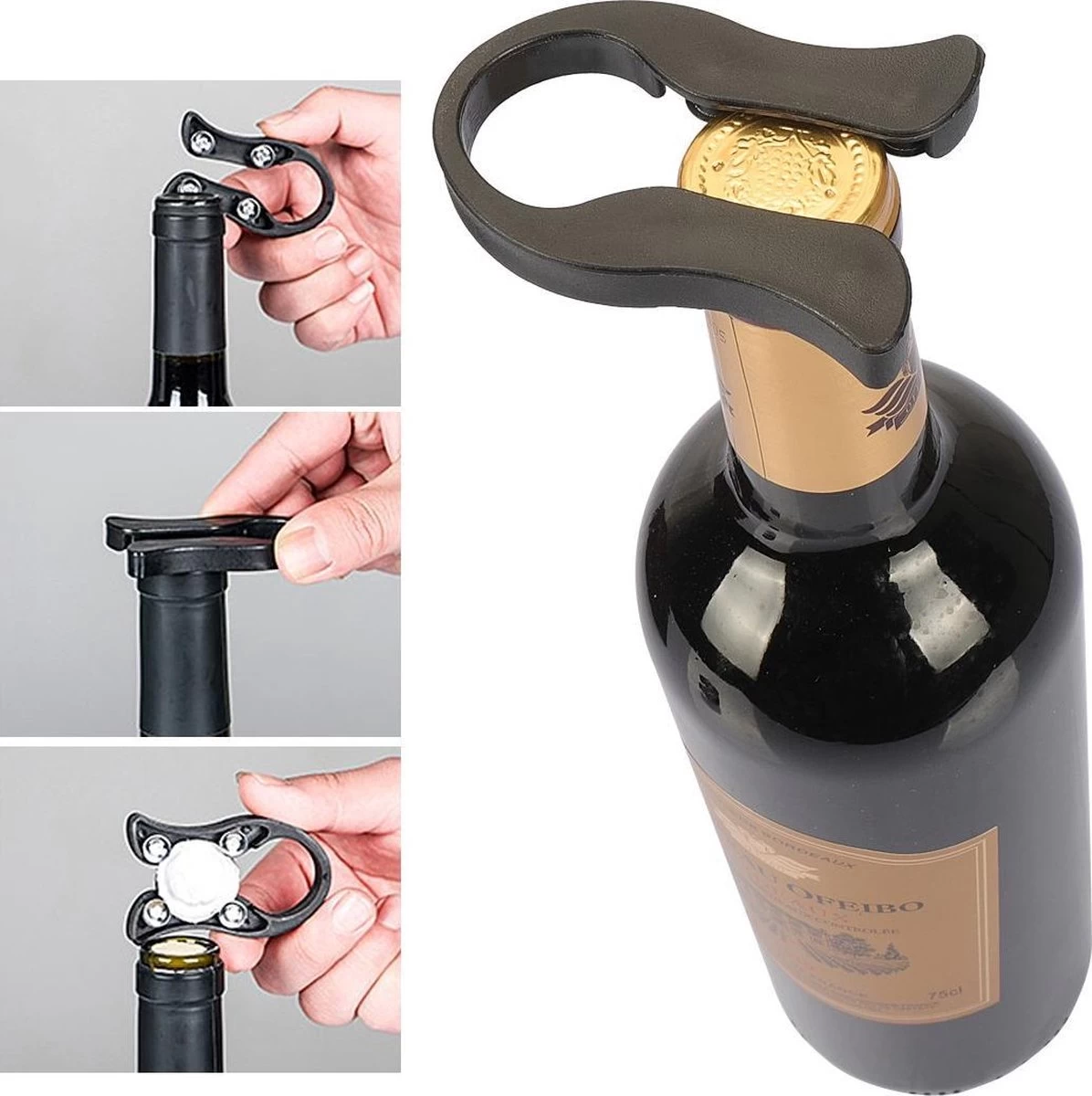 MD- Goods ® Tire-bouchon + Accessoires Pour Le Vin Coffret Cadeau – Coffret Tire-bouchon – Décapsuleur – Bec Verseur – Tire-bouchon – Embout Cadeau – Cuir – Marron 9 MD- Goods ® Tire-bouchon + Accessoires Pour Le Vin Coffret Cadeau – Coffret Tire-bouchon – Décapsuleur – Bec Verseur – Tire-bouchon – Embout Cadeau – Cuir – Marron – Image 7
