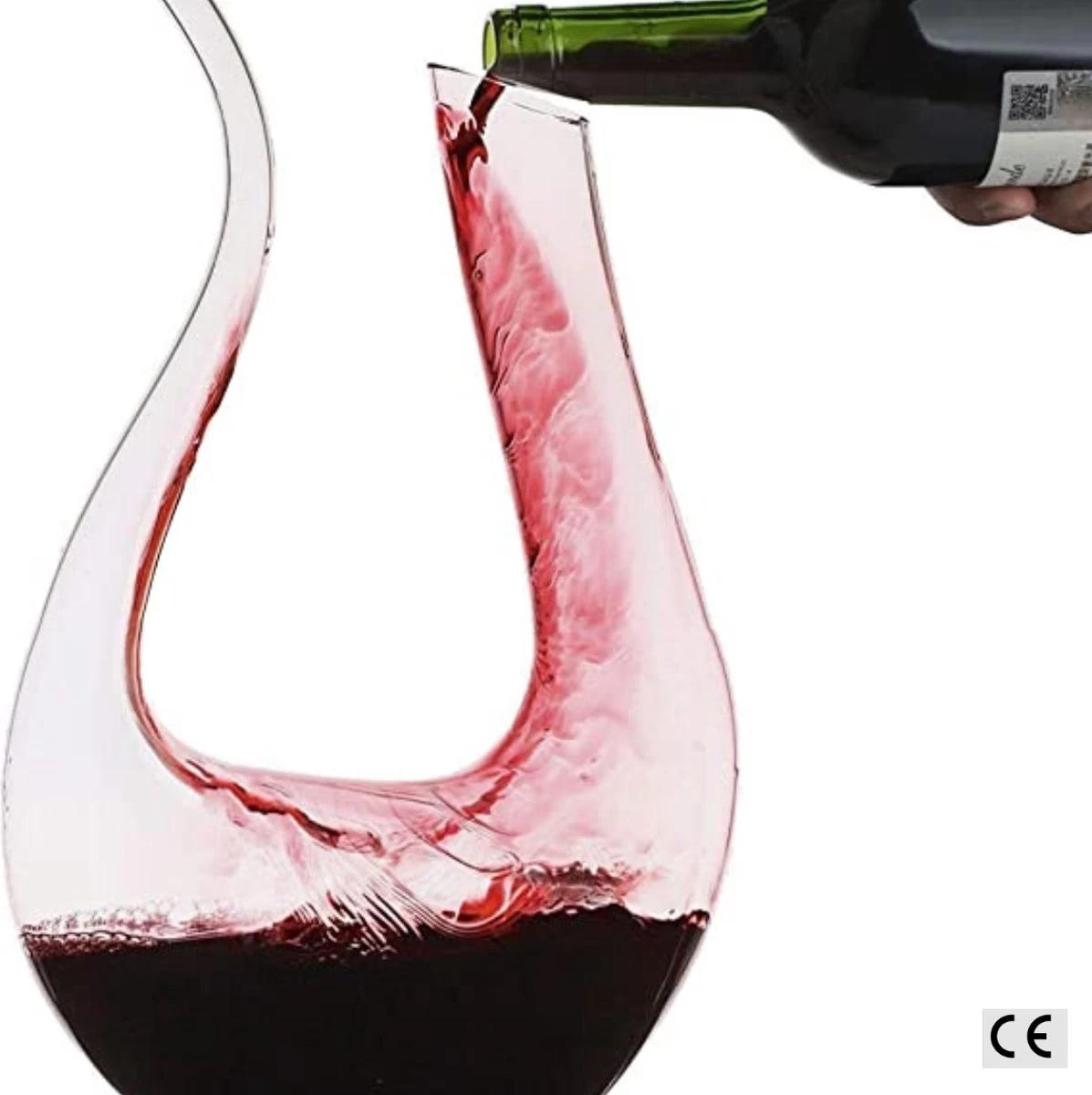 Onirique - Aérateur De Vin - Carafe à Vin - Carafe à Vin - Vin - Aérateur - Anti-goutte - Rapide - Décanter - Verseur De Carafe - Forme En U 6 Onirique - Aérateur De Vin - Carafe à Vin - Carafe à Vin - Vin - Aérateur - Anti-goutte - Rapide - Décanter - Verseur De Carafe - Forme En U – Image 4
