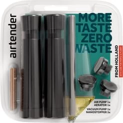 Airtender Vin Aerated And Vacuum Set - Aérateur De Vin - Pompe à Vin - Stockage Sous Vide - Décanteur - Acier Inoxydable 20 Airtender Vin Aerated And Vacuum Set - Aérateur De Vin - Pompe à Vin - Stockage Sous Vide - Décanteur - Acier Inoxydable -Dégustation Délicate 1198x1200 31