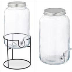 Robinet Distributeur De Boissons Relaxdays - 3,5 L - Standard - Robinet Limonade - Distributeur Limonade -Dégustation Délicate 1198x1200 37