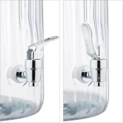 Ensemble Robinet Limonade Relaxdays - 4 Verres à Boire Avec Couvercle - Distributeur De Boissons Avec Robinet - 6 L -Dégustation Délicate 1198x1200 46