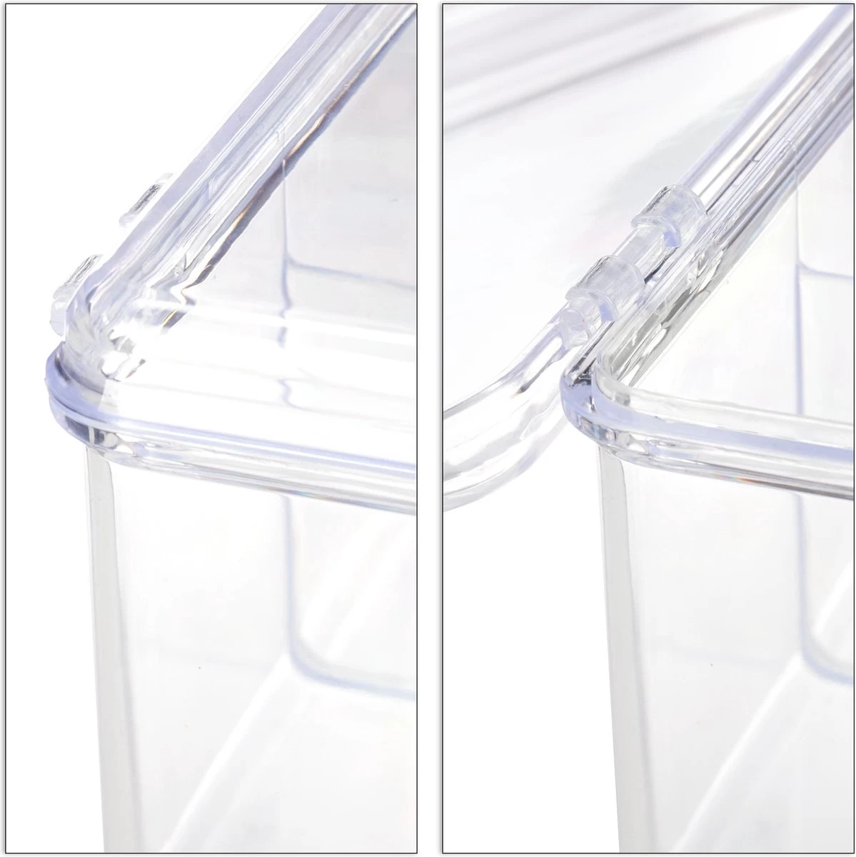 Relaxdays 8 X Boîte à Thé Transparent - Boîte à Thé 6 Compartiments - Organisateur De Sachets De Thé - Rectangle 9 Relaxdays 8 X Boîte à Thé Transparent - Boîte à Thé 6 Compartiments - Organisateur De Sachets De Thé - Rectangle – Image 7