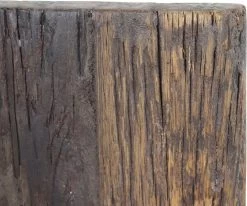 Casier à Vin 4 Bouteilles - 20x14x65 - Marron/noir - Vieux Bois/métal -Dégustation Délicate 1200x1003