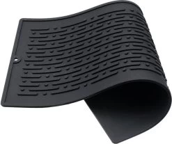 KINGDOWAY Porte-bouteilles - Porte-bouteilles - Porte-bouteilles - Avec Tapis Anti-goutte - Pour Bouteilles Duo, Crystal, Easy, Fuse, E-mail Soda Stream - Zwart Mat -Dégustation Délicate 1200x1007 2