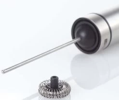 Mousseur à Lait AdHoc - Rapid - Plastique / Inox - ø 6,5 Cm X 21,5 Cm - Zwart -Dégustation Délicate 1200x1008 1