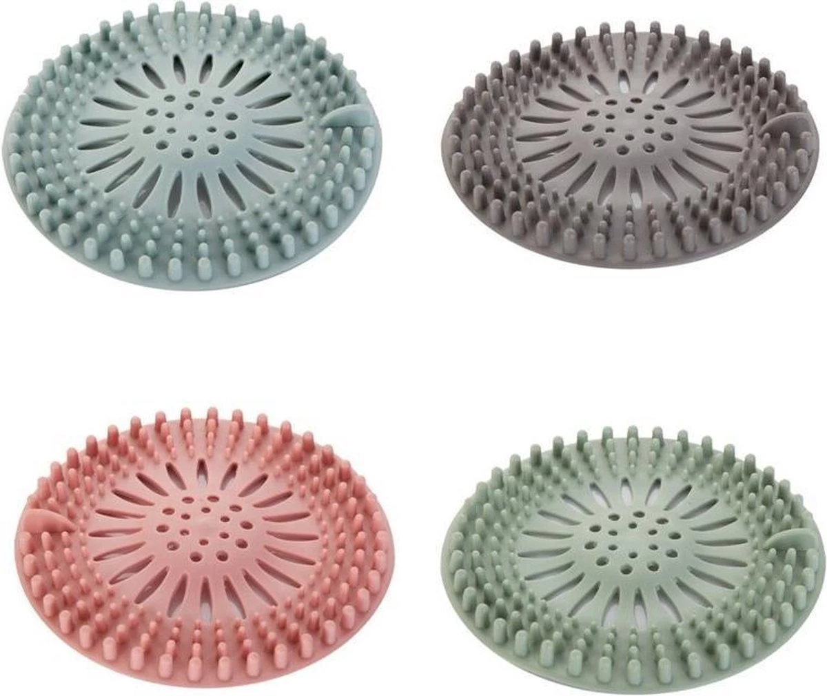 WiseGoods - Hair Stopper - Douche Catcher - Crépine De Douche - Filtre De Douche - Filtre à Douche - Drain De Douche - Siliconen - Blauw 9 WiseGoods - Hair Stopper - Douche Catcher - Crépine De Douche - Filtre De Douche - Filtre à Douche - Drain De Douche - Siliconen - Blauw – Image 7