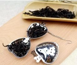 Coeur D'oeuf De Thé En Acier Inoxydable | Filtre à Thé Mâle | Passoire à Thé En Vrac | Coeur Aux Herbes | Tamis | Pince | Infuseur | Œuf De Thé | ACIER INOXYDABLE | 1 Pièce -Dégustation Délicate 1200x1010