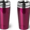 8x Pièces Tasse à Garder Au Chaud / Tasse à Garder Au Chaud Rose Fuchsia Métallique 450 Ml - Tasse Isolante / Thermos En Acier Inoxydable Tasses De Voyage Pour Les Déplacements -Dégustation Délicate 1200x1010 4