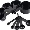 Ensemble De 10 Tasses à Mesurer - Tasses à Mesurer - Cuillères à Mesurer - Plastique - Noir -Dégustation Délicate 1200x1012 2