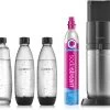 SodaStream DUO Family Pack - Noir - Incl. Cylindre Carbonaté à Connexion Quick - Avec 1 Verre Et 2 Bouteilles En Plastique Réutilisables 2 SodaStream DUO Family Pack - Noir - Incl. Cylindre Carbonaté à Connexion Quick - Avec 1 Verre Et 2 Bouteilles En Plastique Réutilisables -Dégustation Délicate 1200x1014 2