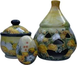 Sucrier- Souci - Céramique- Poterie- Bunzlau- Fait à La Main- Fait à La Handgemaakt- Peint à La Main- Peint à La Main- Thee- Café - Accessoires De Maison La Maison -Dégustation Délicate 1200x1016 2