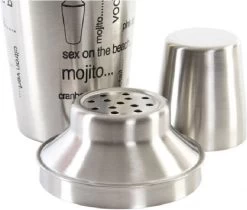 Shaker à Cocktail Argent 500 Ml En Acier Inoxydable - Fournitures De Cuisine - Fournitures Bar/café - Confection De Cocktails - Tasses à Mix/secouer -Dégustation Délicate 1200x1019 2