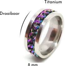 Narvie - Ring D'anxiété Ouvre-bouteille - Set De 2 - Ring Anti-stress - Ring Fidget - Ring Spinner - Toys Fidget - Ring - Bagues - Ouvre- Bières - Titane - Femme - Homme - Argent -Dégustation Délicate 1200x1021 3