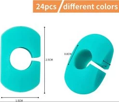 Marqueurs De Glas - étiquettes En Silicone - Marqueur De Verre à Vin - étiquettes - Décoration De Fête - 24 Pièces -Dégustation Délicate 1200x1021 6