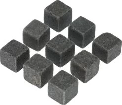 Aretica Whisky Stone Stones - Pour Un Vrai Whisky Sur Les Rochers - Pierres Naturelles - Glaçons Réutilisables - Glaçons - Glaçons De Pierre - Lot De 9 Pièces -Dégustation Délicate 1200x1029 2
