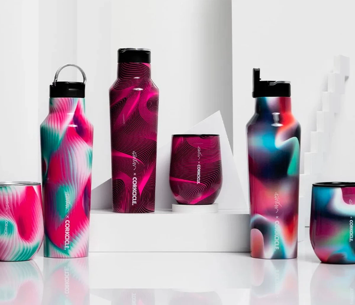 Gobelet à Boire Corkcicle Pour Vin Ou Café - Conçu Par Karim Rashid : "Chillwave" Gobelet De Voyage Isolé Sans Pied Avec Couvercle, Gobelet à Vin, Peut Contenir 355 Ml, 12 Oz 8 Gobelet à Boire Corkcicle Pour Vin Ou Café - Conçu Par Karim Rashid : "Chillwave" Gobelet De Voyage Isolé Sans Pied Avec Couvercle, Gobelet à Vin, Peut Contenir 355 Ml, 12 Oz – Image 6