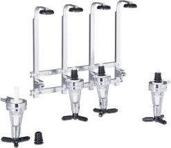 Distributeur Mural / Distributeur De Boissons - Majordome De Bar Pour 4 Bouteilles - Aluminium 12 Distributeur Mural / Distributeur De Boissons - Majordome De Bar Pour 4 Bouteilles - Aluminium -Dégustation Délicate 1200x1040 2