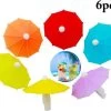 ProductGoods - 6x Marqueurs De Verre Parapluies - Décoration Verre - Glas Marker - Décoration En Glas - Décoration - Étiquette Votre Glas - Parapluies -Dégustation Délicate 1200x1044 1