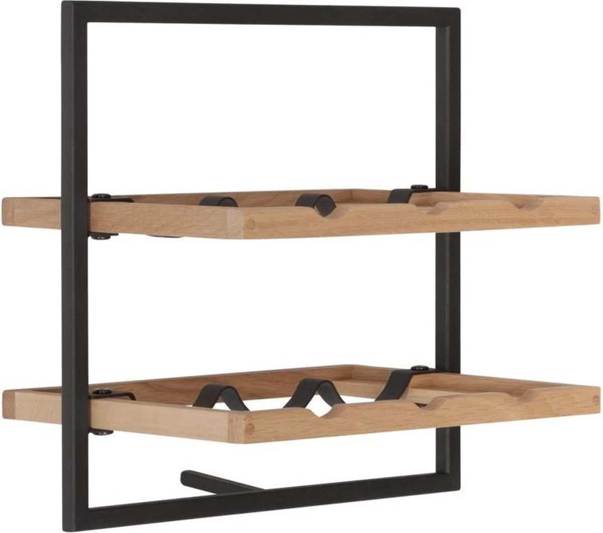 D-Bodhi - étagère - Winemate - Type B - Casier à Vin - Pour 6 Bouteilles - Chêne - Cadre Laqué Noir (eobf) 3 D-Bodhi - étagère - Winemate - Type B - Casier à Vin - Pour 6 Bouteilles - Chêne - Cadre Laqué Noir (eobf)