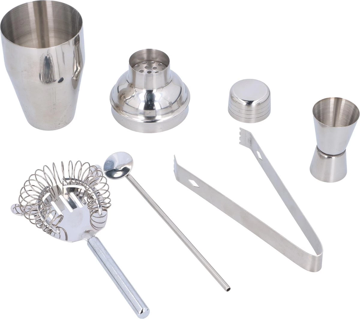Ensemble à Cocktail 5 Pièces Alpina - Acier Inoxydable - Coffret Cadeau 3 Ensemble à Cocktail 5 Pièces Alpina - Acier Inoxydable - Coffret Cadeau