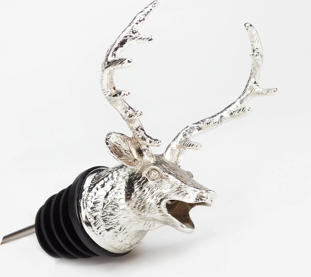 Verseur Renne - Verseur - Renne - Cadeau - Bec Verseur - Verseur Vin - Verseur Bouteille - Bouteille - Boisson - Verseur - Uniek - Argent - Coffret Cadeau - Coffret Cadeau - Coffret Vin - Accessoires Vin - 4 Verseur Renne - Verseur - Renne - Cadeau - Bec Verseur - Verseur Vin - Verseur Bouteille - Bouteille - Boisson - Verseur - Uniek - Argent - Coffret Cadeau - Coffret Cadeau - Coffret Vin - Accessoires Vin - – Image 2