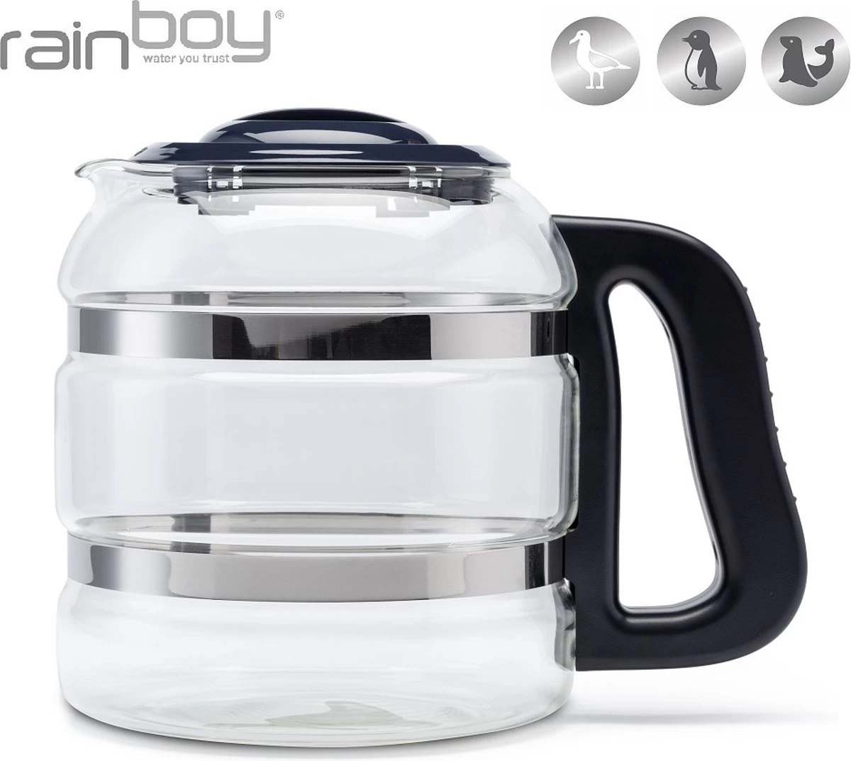 Versapers - Rainboy Penguin - Distillateur D' Water - Distillateur D'eau - Haute Qualité - Garantie 3 Ans - Carafe En Verre 11 Versapers - Rainboy Penguin - Distillateur D' Water - Distillateur D'eau - Haute Qualité - Garantie 3 Ans - Carafe En Verre – Image 9