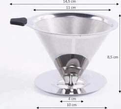 Filtre à Café Réutilisable Avec Cuillère à Café En Acier Inoxydable | Porte-filtre à Café Permanent | Pour Faire Du Café | Le Café Filtre Verse | 1 à 4 Tasses | Filtre à Café Lavable | Filtre à Café De Voyage / Camping 19 Filtre à Café Réutilisable Avec Cuillère à Café En Acier Inoxydable | Porte-filtre à Café Permanent | Pour Faire Du Café | Le Café Filtre Verse | 1 à 4 Tasses | Filtre à Café Lavable | Filtre à Café De Voyage / Camping -Dégustation Délicate 1200x1078