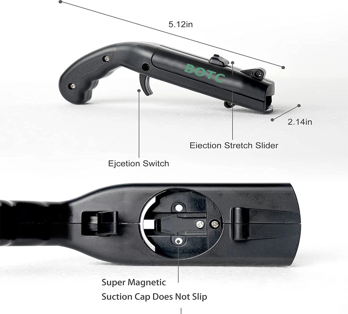 Ouvre-bouteille BOTC - Tireur De Bouchon De Bière - Ouvre-bière - Ouvre-bouteille De Bière - Zwart 4 Ouvre-bouteille BOTC - Tireur De Bouchon De Bière - Ouvre-bière - Ouvre-bouteille De Bière - Zwart – Image 2