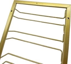 Porte-verres à Verres à Vin Suspendus - Or - 21 Verres - 7 Rangées - Porte-verres à Vin -Dégustation Délicate 1200x1087 2