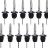Bec Verseur Premium En Acier Inoxydable 12 Pack - Bouchon Verseur - Vin - Huile - Cocktail