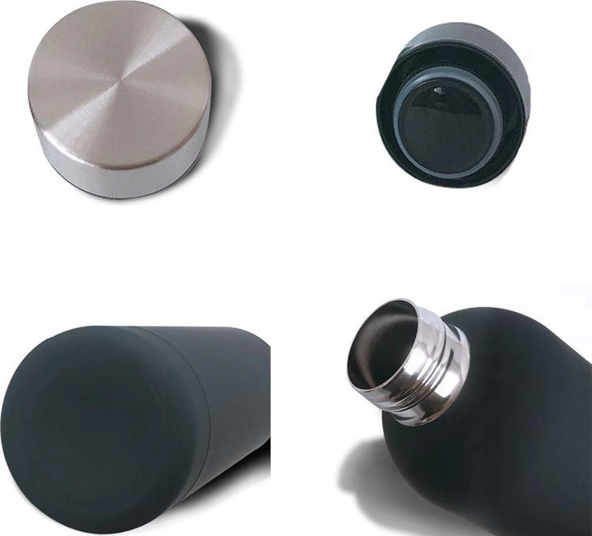 Gourde ZaCia Oranje Avec Couvercle Pour Gourde Et Éponge De Nettoyage - Gourde Thermos - Acier Inoxydable - 500ML 5 Gourde ZaCia Oranje Avec Couvercle Pour Gourde Et Éponge De Nettoyage - Gourde Thermos - Acier Inoxydable - 500ML – Image 3