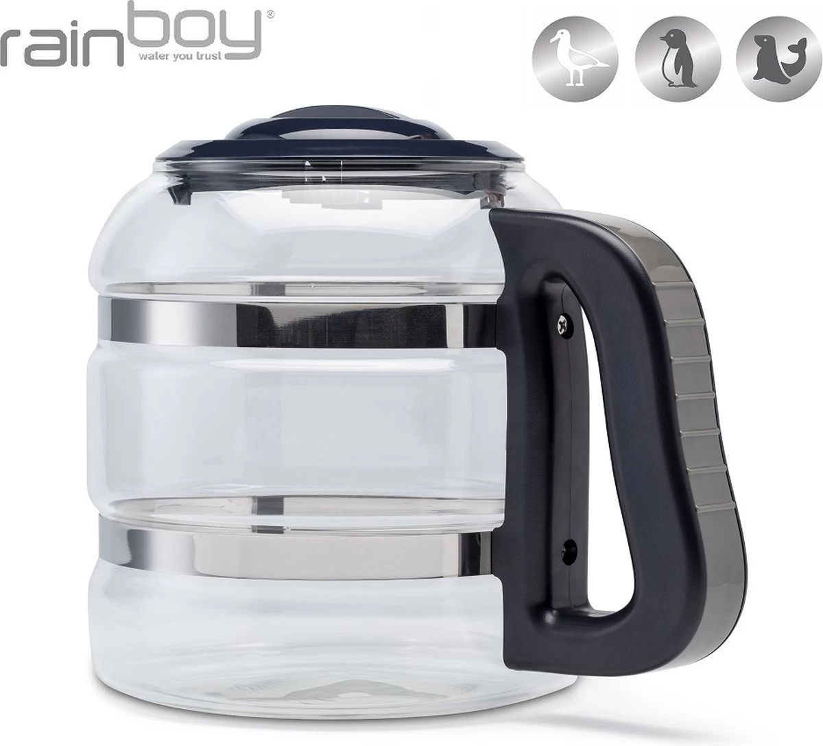 Versapers - Rainboy Penguin - Distillateur D' Water - Distillateur D'eau - Haute Qualité - Garantie 3 Ans - Carafe En Verre 12 Versapers - Rainboy Penguin - Distillateur D' Water - Distillateur D'eau - Haute Qualité - Garantie 3 Ans - Carafe En Verre – Image 10